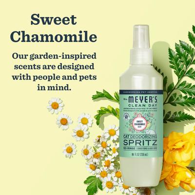 Show full view: Mrs. Meyer's Cat Deodorizing Spritz, Sweet Chamomile, 8-fl oz bottle slide 5 of 10