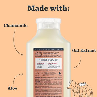 Show full view: Mrs. Meyer's 3-in1 Dog Shampoo, White Peach, 14-fl oz bottle slide 7 of 10