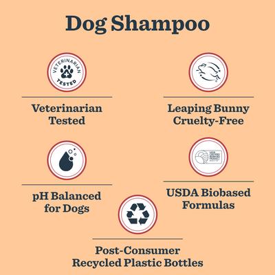 Show full view: Mrs. Meyer's 3-in1 Dog Shampoo, White Peach, 14-fl oz bottle slide 6 of 10