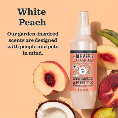 Show full view: Mrs. Meyer's Dog Deodorizing Spritz, White Peach, 8-fl oz bottle slide 6 of 11