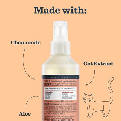 Show full view: Mrs. Meyer's Cat Deodorizing Spritz, White Peach, 8-fl oz bottle slide 7 of 10