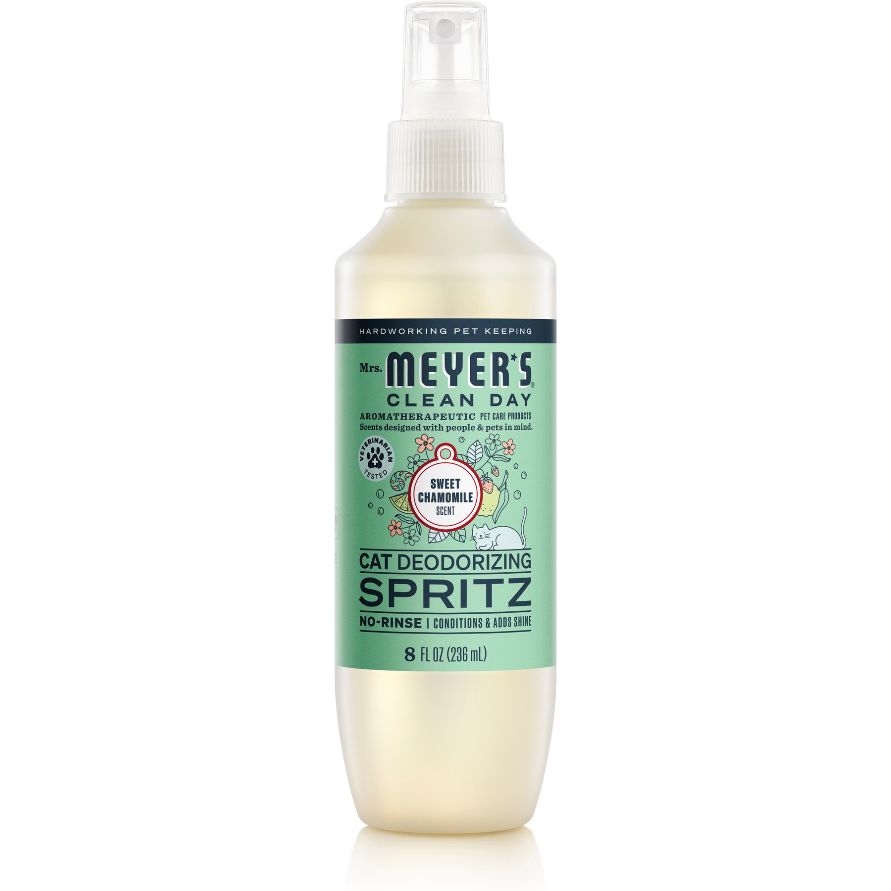 Mrs. Meyer's Cat Deodorizing Spritz, Sweet Chamomile, 8-fl oz bottle
