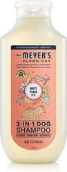 Mrs. Meyer's 3-in1 Dog Shampoo, White Peach, 14-fl oz bottle