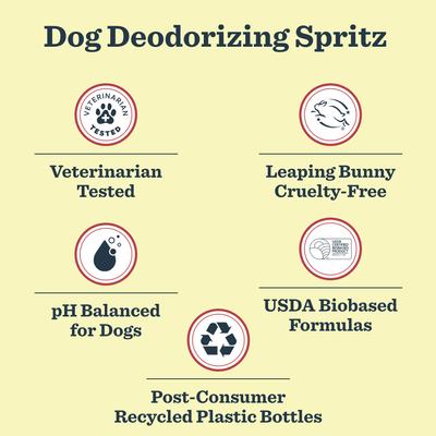 Show full view: Mrs. Meyer's Dog Deodorizing Spritz, Sweet Chamomile, 8-fl oz bottle slide 6 of 10