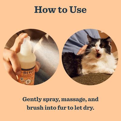 Show full view: Mrs. Meyer's Cat Deodorizing Spritz, White Peach, 8-fl oz bottle slide 4 of 10