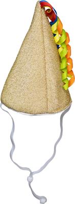 Show full view: CELEBRATIONS Gold Party Dog Hat, X-Small/Small slide 3 of 3