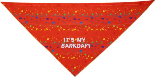 Show full view: CELEBRATIONS Its My Barkday Dog Bandana, X-Small/Small slide 3 of 6