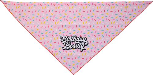 Show full view: CELEBRATIONS Birthday Beauty Dog Bandana, X-Small/Small slide 3 of 5