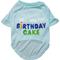 Show in main carousel: CELEBRATIONS Will Wag for Cake Birthday Dog Shirt, X-Small slide 2 of 4