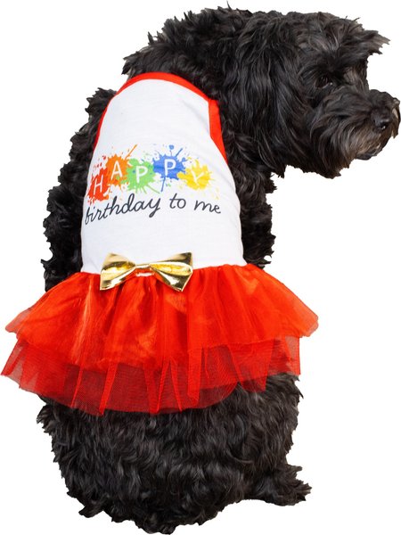 Show full view: CELEBRATIONS Birthday Tutu Dog Dress, Large slide 2 of 5