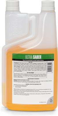 Show full view: Ultra Saber Pour-On Insecticide Fly & Insect Control for Cattle, 900-mL bottle slide 3 of 3