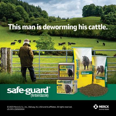 Show full view: Safe-Guard 0.5% Top Dress Dewormer Pellets for Beef & Dairy Cattle, 10-lb bag slide 3 of 7