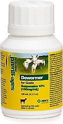 Safe-Guard Deworming Suspension for Goats, 125-mL bottle slide 2 of 8