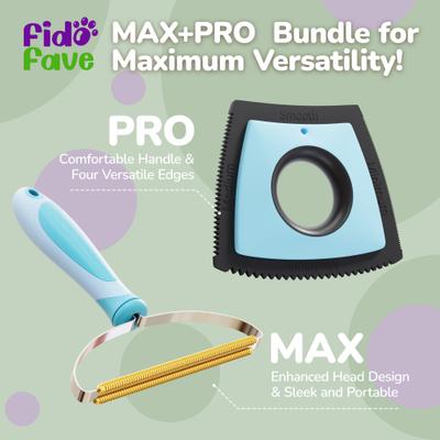 Show full view: Fido Fave Max Pro Pet Hair Remover Kit, 2 count slide 5 of 10