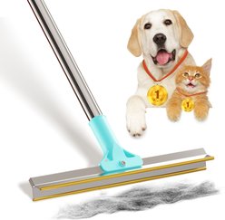 Fido Fave Xtra with Telescopic 51-in Handle Pet Hair Removal Broom