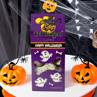 Show full view: Tail Bangers Halloween Gift Pack Peanut Butter & Honey Crunchy Dog Treats, 3 count slide 4 of 10
