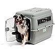 Show in main carousel: Petmate Sky Dog & Cat Kennel, Gray, 36-in, 50-70-lbs slide 1 of 13