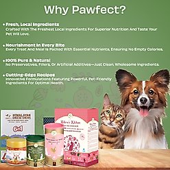 Pawfect Nature's Feast Goat Meat Grain-Free All Natural Freeze-Dried Cat Training Treat, 5.29-oz canister slide 2 of 9