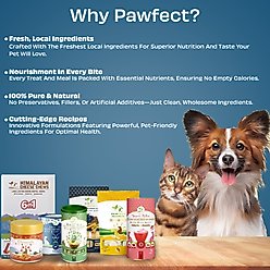 Pawfect Nature's Feast Goat Liver Grain-Free All Natural Freeze-Dried Dog Training Treat, 7.05-oz canister slide 2 of 8