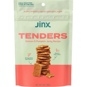 Jinx Salmon Tenders Jerky Dog Treats, 5-oz bag