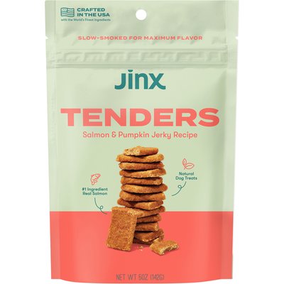 Jinx Jinx Salmon Tenders Jerky Dog Treats, 5-oz bag
