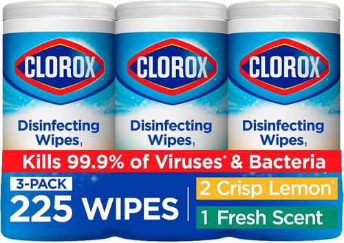 Show full view: Clorox Fresh Citrus Disinfecting Wipes, 225 count slide 4 of 11