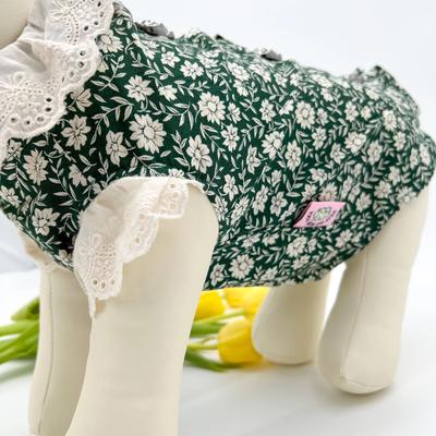 Show full view: Dolly Pet Leafy Bloom Boy Dog Shirt, Small slide 3 of 7