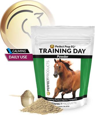 Show full view: Perfect Products Perfect Prep EQ Training Day Powder Horse Supplement, 2-lb bag slide 2 of 3