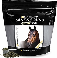 Perfect Products Perfect Prep EQ Sane & Sound Pellets Horse Supplement, 10-lb bag