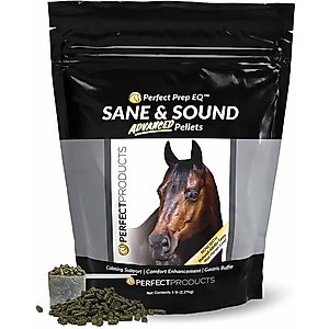 Perfect Products Perfect Prep EQ Sane & Sound Pellets Horse Supplement, 5-lb bag