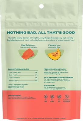 Show full view: Jinx Salmon Tenders Jerky Dog Treats, 5-oz bag, 4 count slide 10 of 11