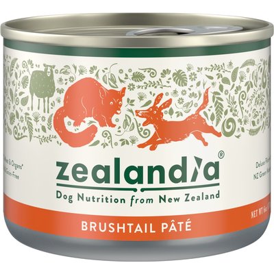 Zealandia Zealandia Adult Grain-Free Brushtail Pate Canned Dog Food, 6-oz can, case of 24