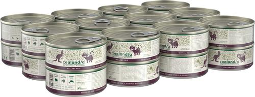 Show full view: Zealandia Wallaby Grain-Free Pate Wet Cat Food, 3.2-oz can, case of 24 slide 5 of 7