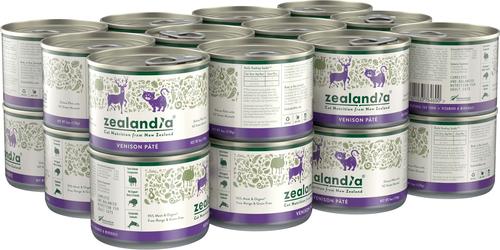 Show full view: Zealandia Venison Grain-Free Pate Wet Cat Food, 6-oz can, case of 24 slide 5 of 7