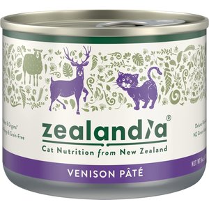 ZEALANDIA Lamb Grain-Free Pate Wet Cat Food, 6-oz can, case of 24