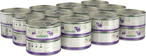 Show full view: Zealandia Venison Grain-Free Pate Wet Cat Food, 3.2-oz can, case of 24 slide 5 of 7