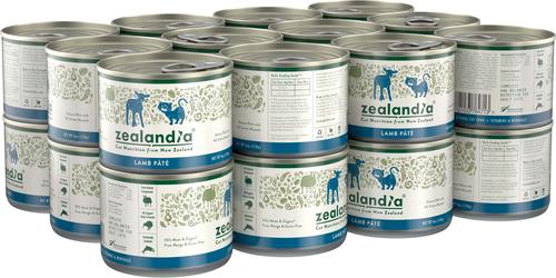 Show full view: Zealandia Lamb Grain-Free Pate Wet Cat Food, 6-oz can, case of 24 slide 5 of 7