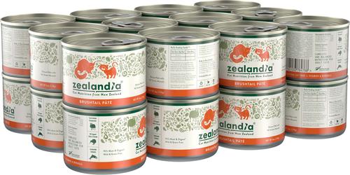 Show full view: Zealandia Brushtail Grain-Free Pate Wet Cat Food, 6-oz can, case of 24 slide 5 of 7