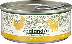 Zealandia Chicken Grain-Free Pate Wet Cat Food, 3.2-oz can, case of 24 slide 1 of 5
