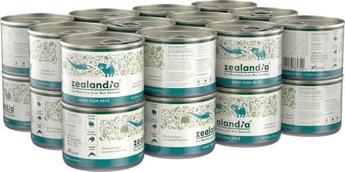 Show full view: Zealandia Hoki Fish Grain-Free Pate Wet Cat Food, 6-oz can, case of 24 slide 5 of 7