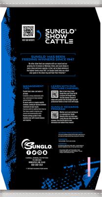 Show full view: Sunglo Show Cattle 12T 12% Protein Textured Cattle Feed, 50-lb bag slide 2 of 5
