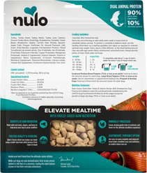 Nulo Salmon & Turkey Recipe with Strawberries Grain-Free Freeze-Dried Raw Dog Food, 18-oz bag slide 2 of 7