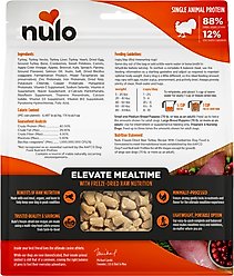 Nulo Turkey Recipe with Cranberries Grain-Free Freeze-Dried Raw Dog Food, 8-oz bag slide 2 of 7