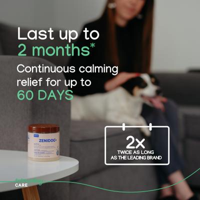 Show full view: Virbac Zenidog Pheromone Calming Gel Diffuser for Dogs slide 5 of 10