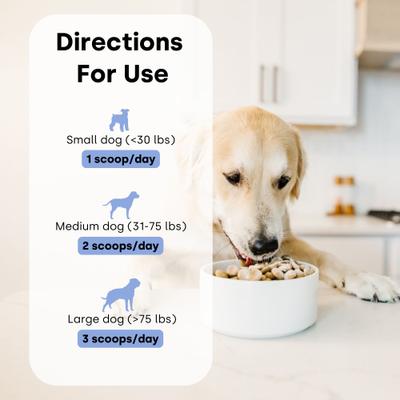 Show full view: Kayode Relax Bacon Flavor Powder Calming Supplement for Dogs, 40 count jar slide 10 of 10