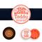 Show in main carousel: Besties Glow in the Dark Superbloom Slide-On AirTag Holder Jingle-Free Silicone Personalized Dog & Cat ID Tag, Glow Orange slide 1 of 8