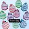 Show in main carousel: Besties Glow in the Dark Mountain Adventure Jingle-Free Silicone Personalized Dog ID Tag, Glow Blue slide 4 of 11