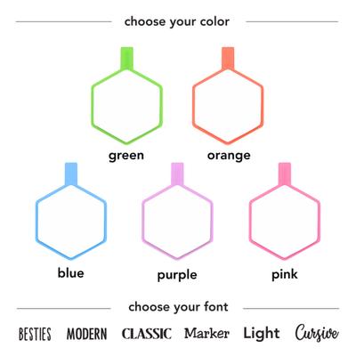 Show full view: Besties Glow in the Dark Mountain Adventure Jingle-Free Silicone Personalized Dog ID Tag, Glow Blue slide 3 of 11