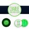 Show in main carousel: Besties Glow in the Dark Slide-On AirTag Holder Jingle-Free Silicone Personalized Dog & Cat ID Tag, Glow Green slide 1 of 8