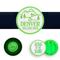 Show in main carousel: Besties Glow in the Dark Mountain Adventure Slide-On AirTag Holder Jingle-Free Silicone Personalized Dog & Cat ID Tag, Glow Green slide 1 of 8